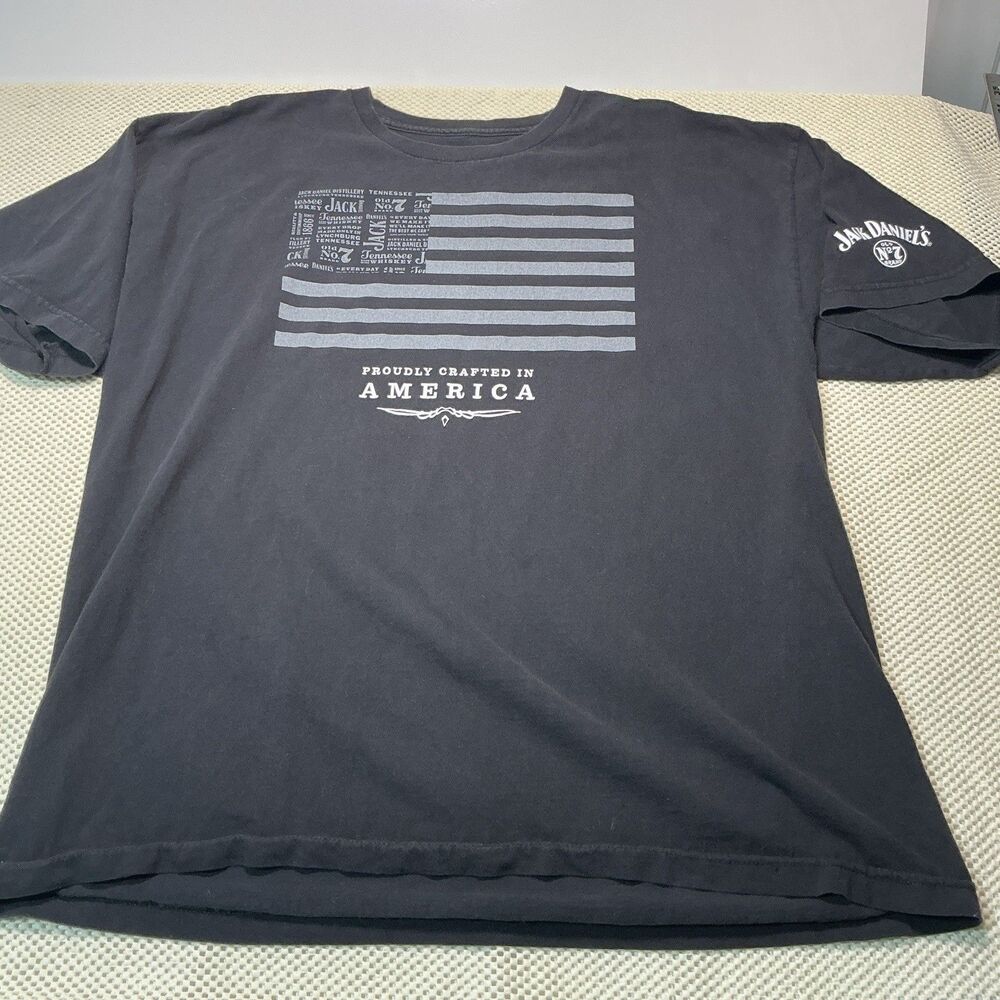 Jack Daniels Crafted in America GraphicT-Shirt Men's 2XL